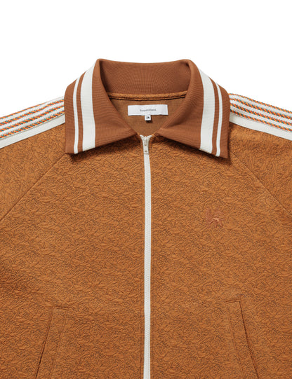 23AW-CSS-006 / CLASSIC TRACK JACKET "OLIVE BRANCH” / CAMEL