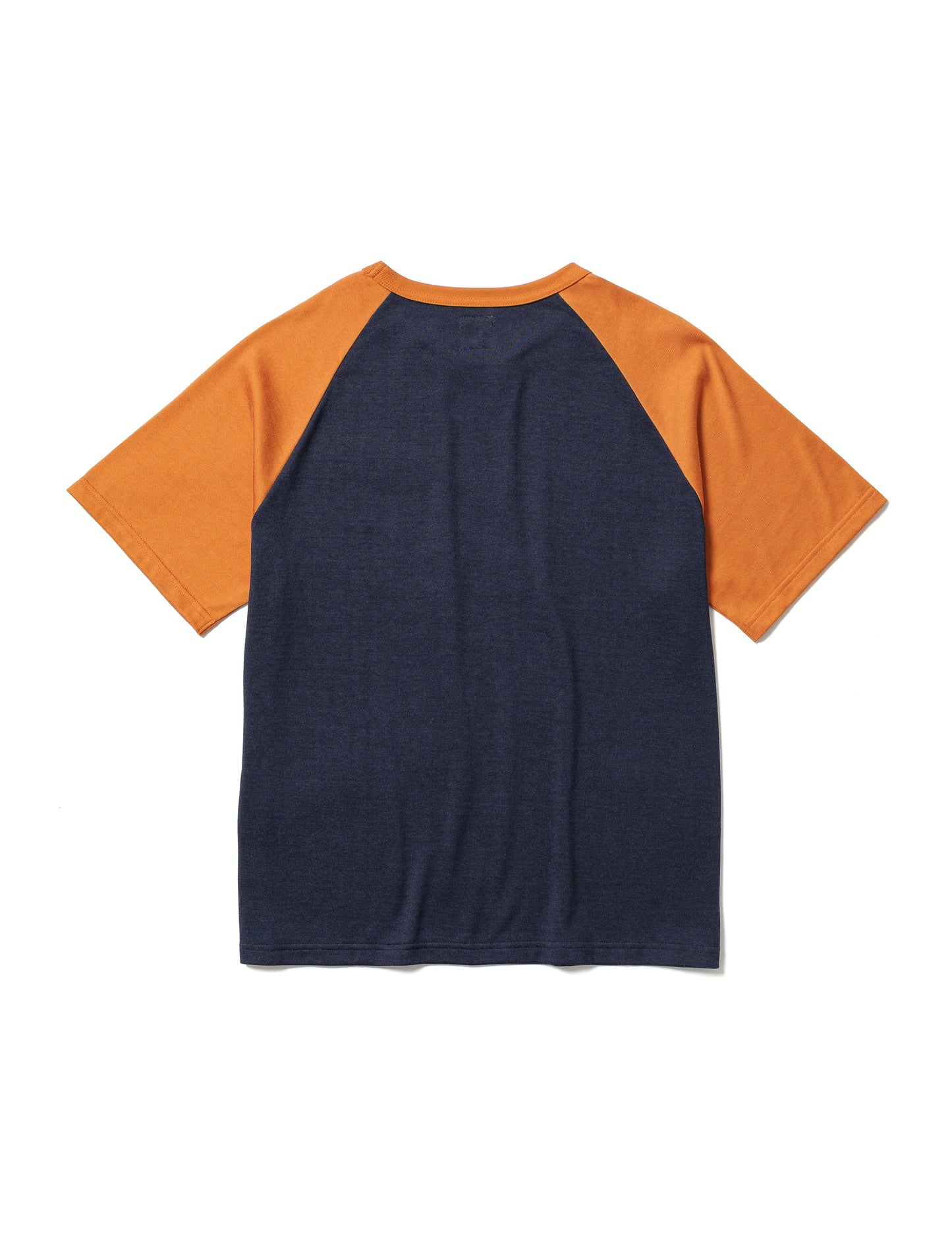 24SS-CST-008 / "I and I" 2TONE H/S T-SHIRT / NAVY