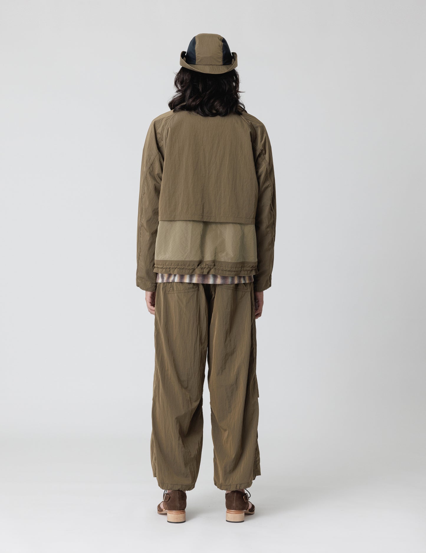 25SS-JKL-001 / NYLON MARINE JACKET / SILVER