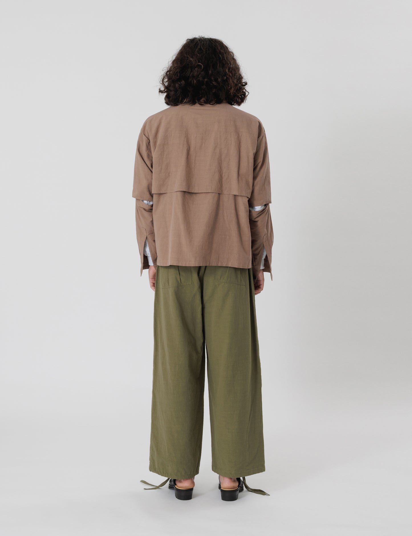 24SS-PA9-004 / UTILITY KNEES CARGO PANTS / OLIVE