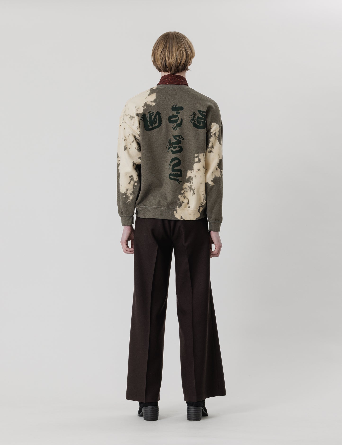 24AW-CSS-006 / “EASTEND DRAGON FONT” DESTROY / ORANGE