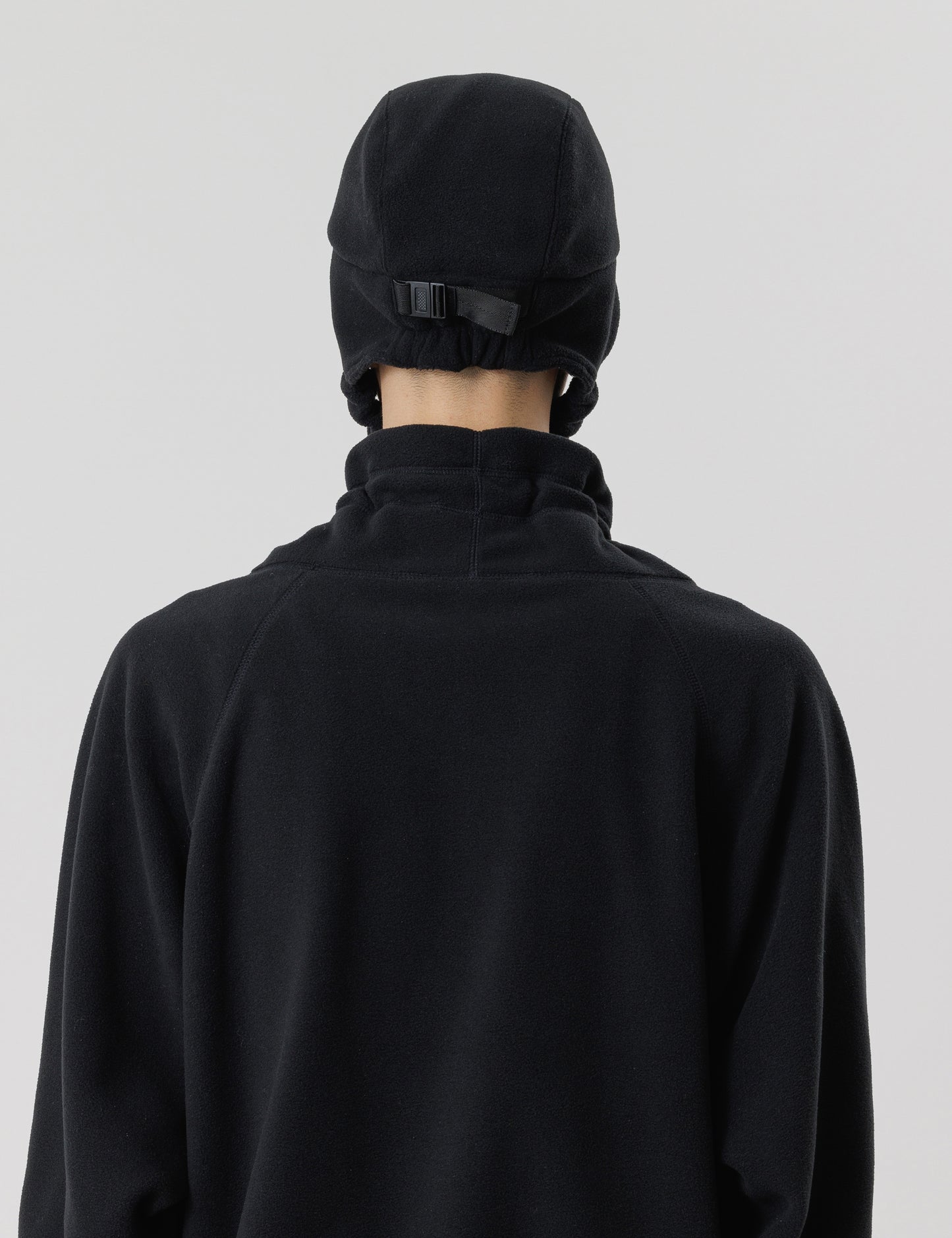 24AW-GOC-003 / FLEECE CAP / BLACK