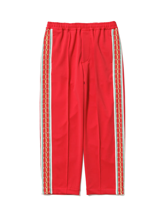 24SS-PA9-012 / LACE TAPE TRACK PANTS / RED