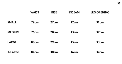 25SS-PA5-004 / WARM UP SHORTS / BLACK