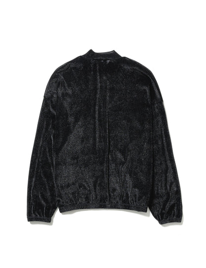 24AW-CSS-008 / SHINY VELOUR MOCKNECK / SILVER