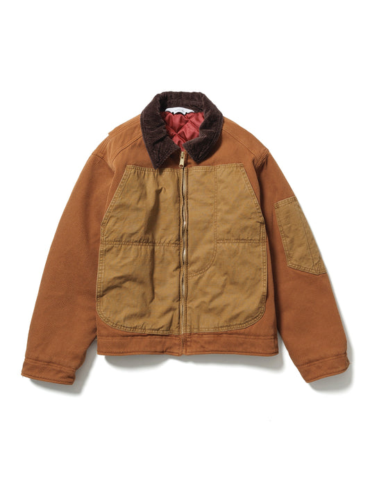 24AW-JKM-002 / A PIECE OF CLOTH PK” WORK JACKET / CAMEL