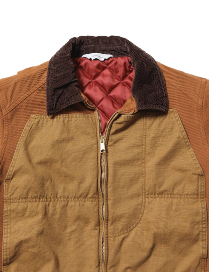 24AW-JKM-002 / A PIECE OF CLOTH PK” WORK JACKET / CAMEL