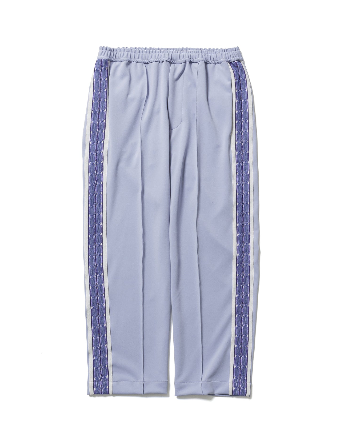 24AW-PA9-013 / LACE TAPE TRACK PANTS / PURPLE HAZE