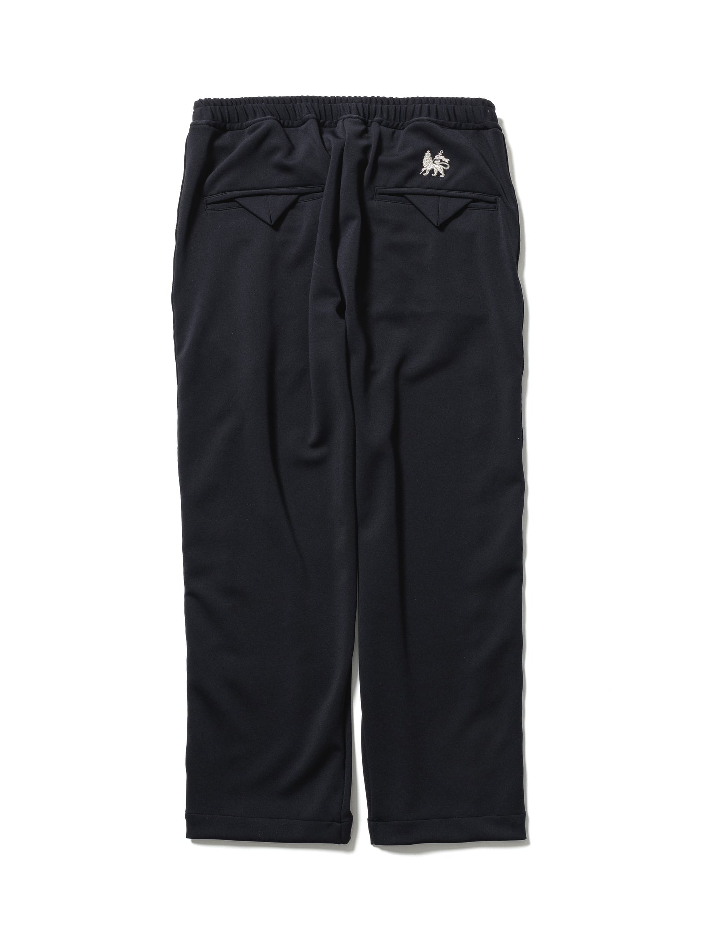 24AW-PA9-013 / LACE TAPE TRACK PANTS / BLACK