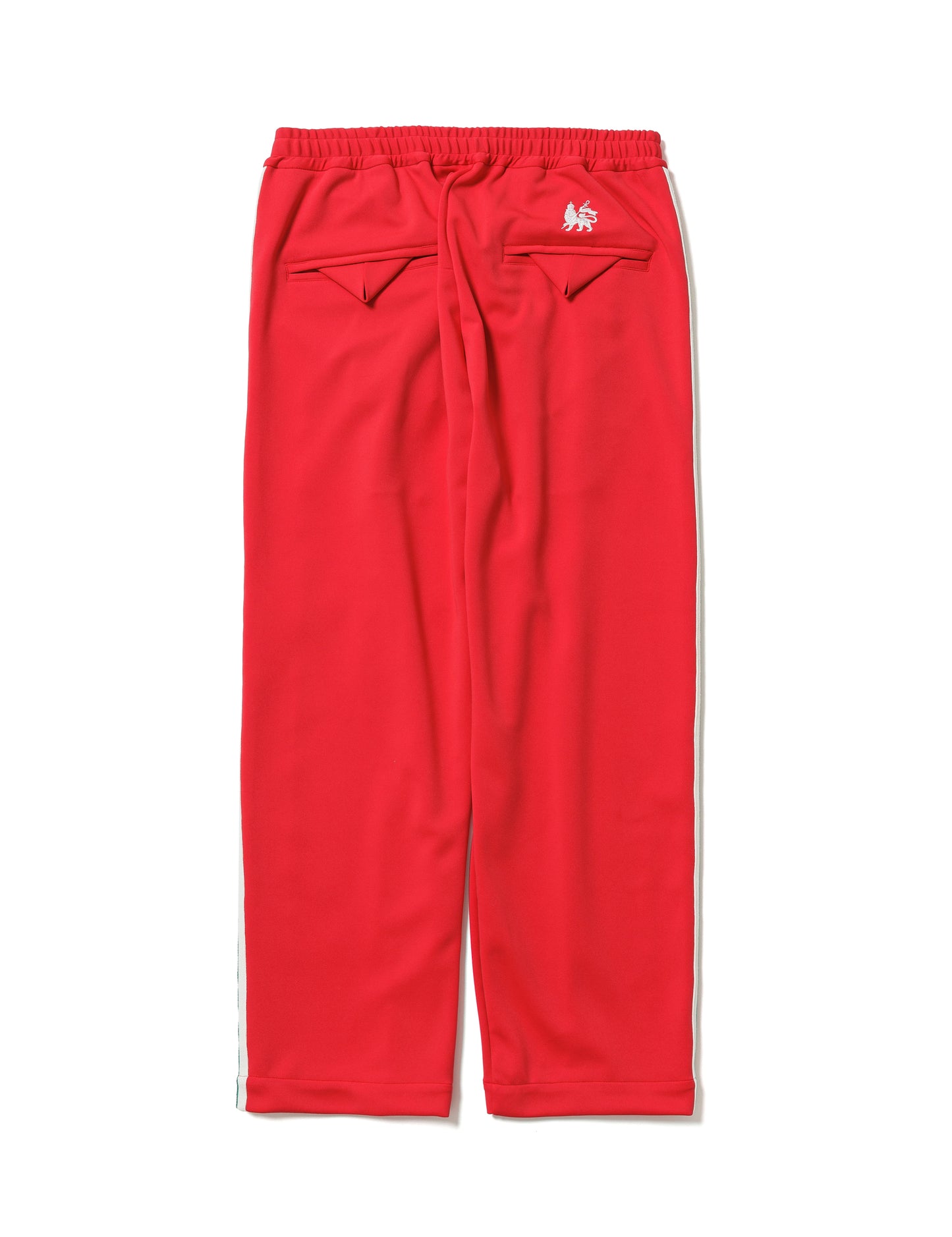 24SS-PA9-012 / LACE TAPE TRACK PANTS / RED