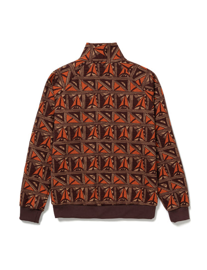 25SS-CSS-002 / TRACK JACKET “PUEBLO” .DARK BROWN