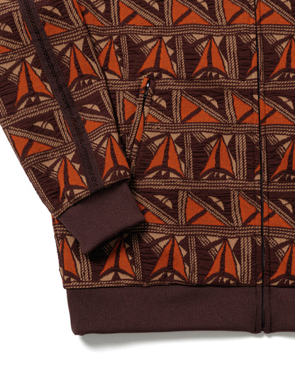 25SS-CSS-002 / TRACK JACKET “PUEBLO” .DARK BROWN