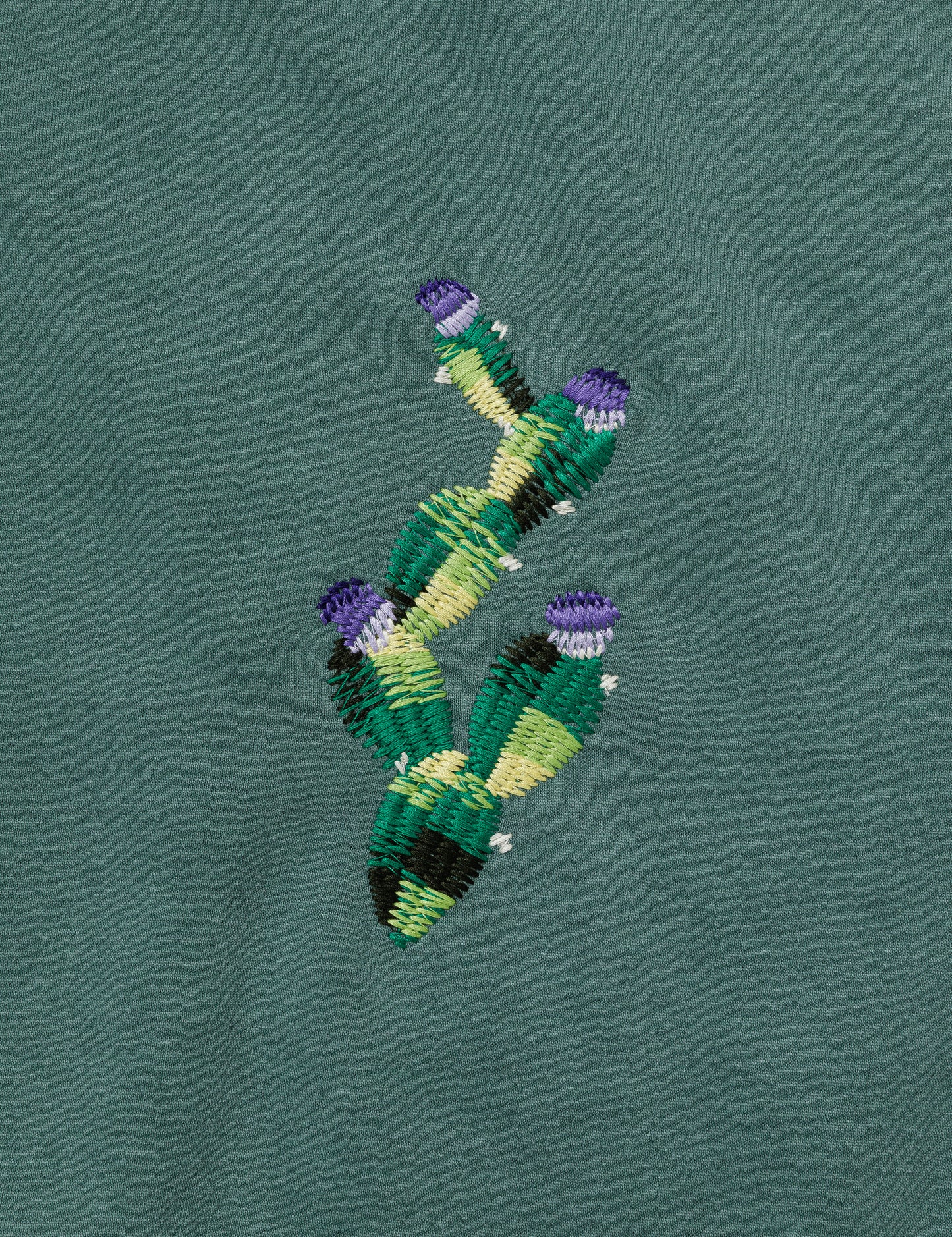 25SS-CSS-004 / OVER DYE SWEATSHIRT"MEXICAN HOUSE" / LIGHT GRAY OVERDYE