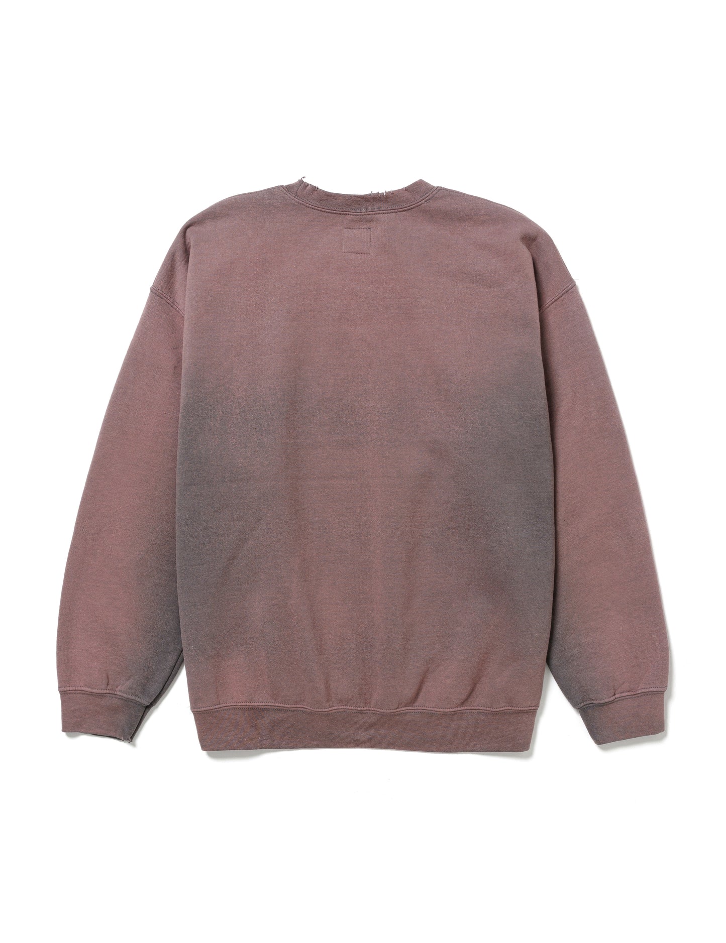 25SS-CSS-007 / SWEATSHIRT “OAXACA PORCUPINE” / CHARCOAL FADE