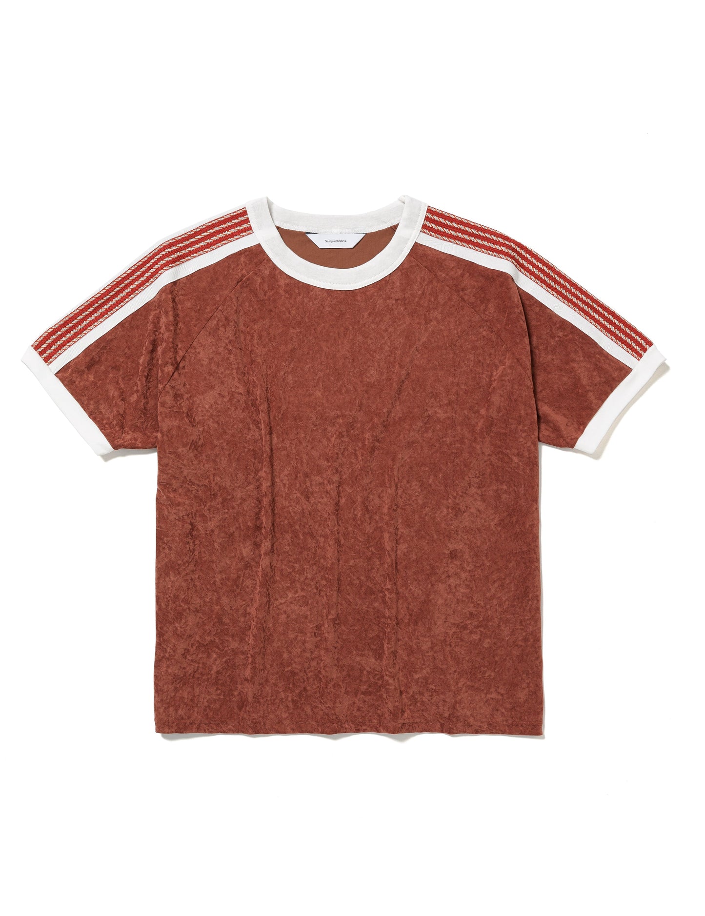 25SS-CST-006 / WARM UP T-SHIRT / BRICK