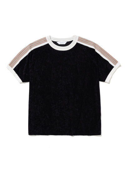 25SS-CST-006 / WARM UP T-SHIRT / BLACK
