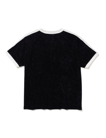 25SS-CST-006 / WARM UP T-SHIRT / BLACK