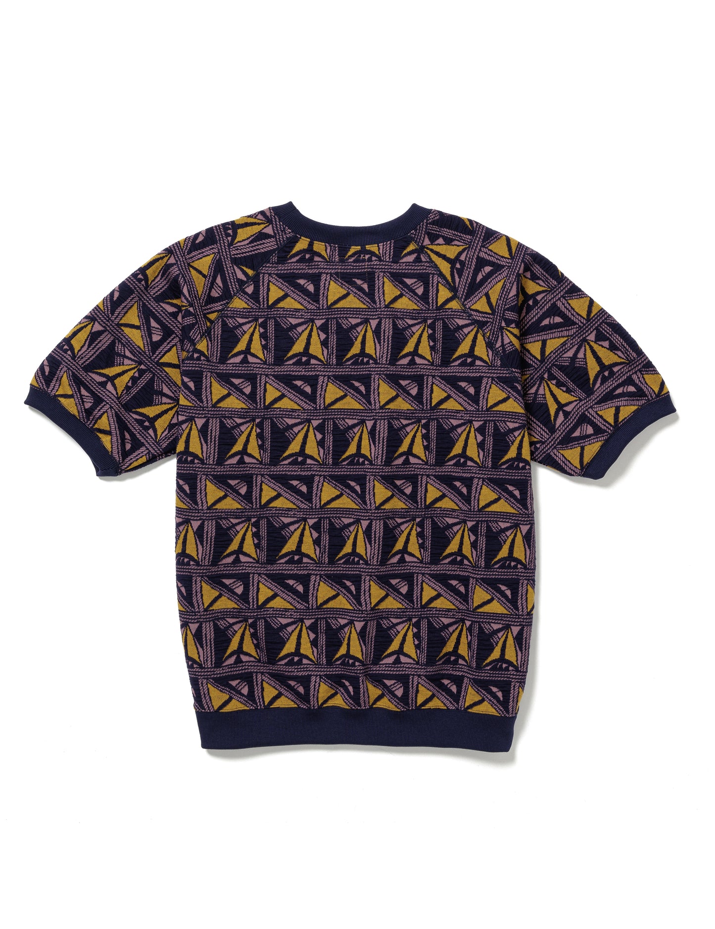 25SS-CST-007 / TRACK T-SHIRT “PUEBLO” / NAVY