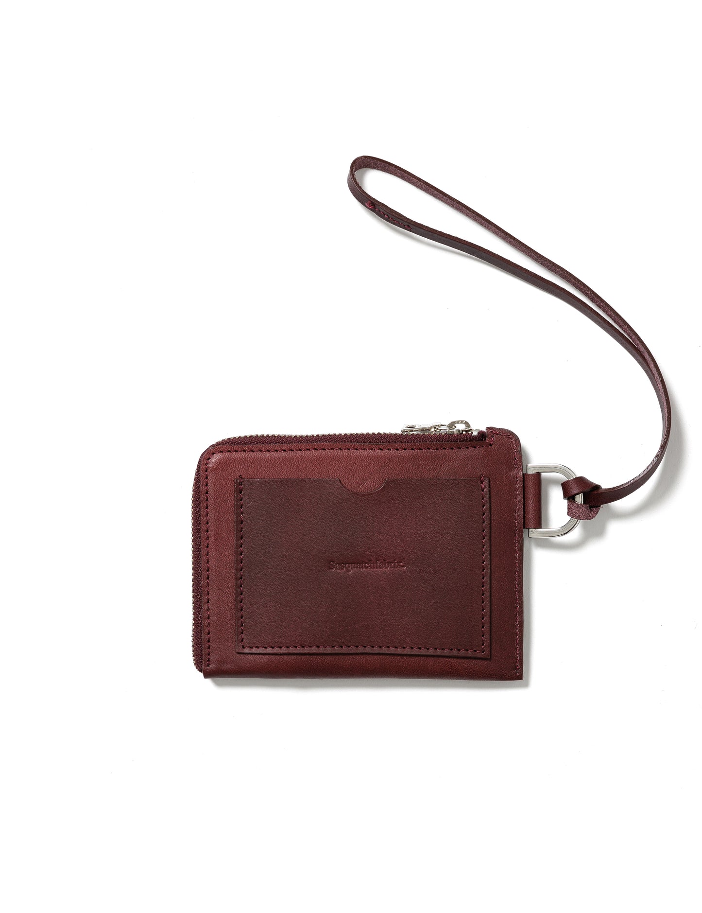 25SS-GOA-001 / WALLET “MEXCAN SKULL” / BORDEAUX