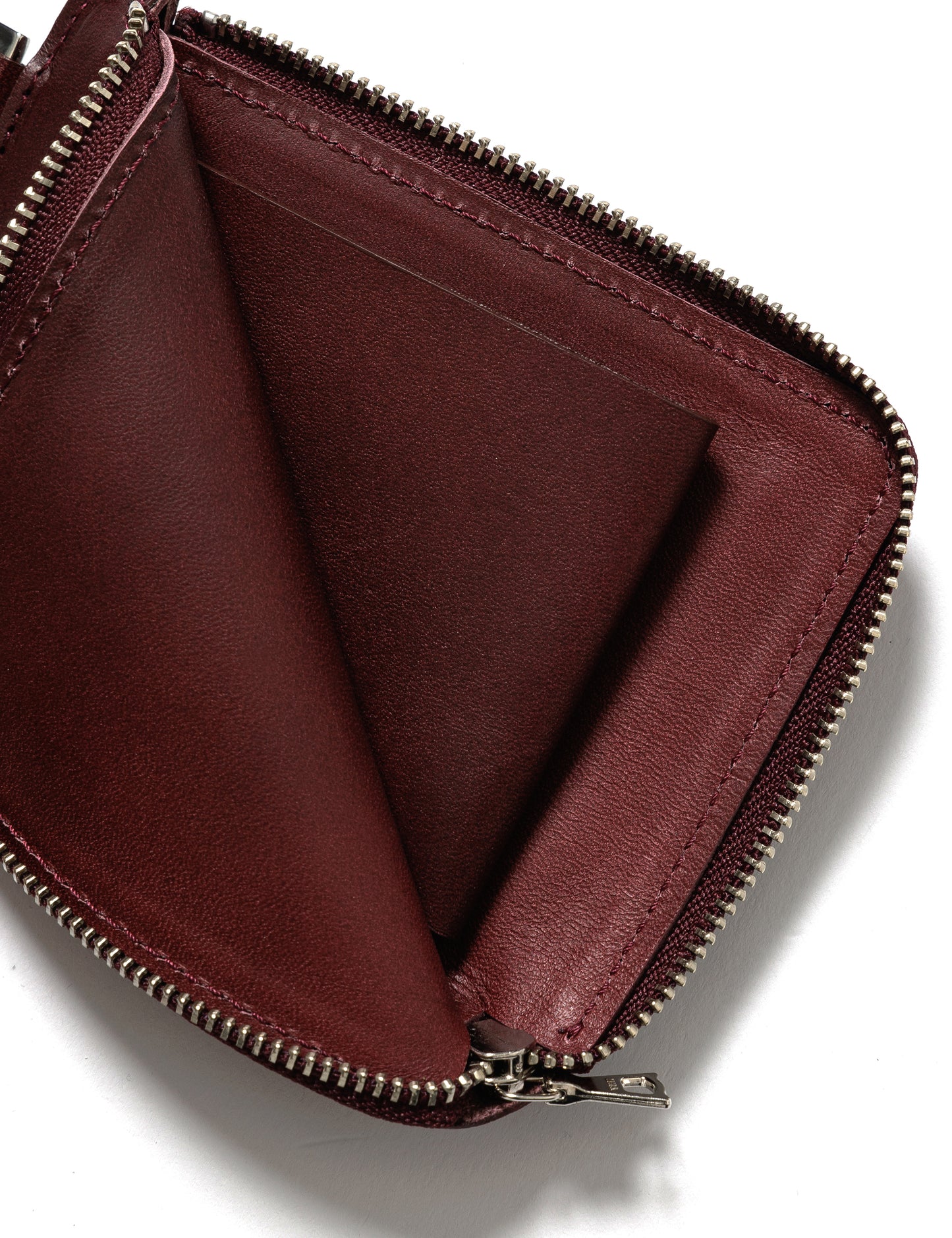 25SS-GOA-001 / WALLET “MEXCAN SKULL” / BORDEAUX