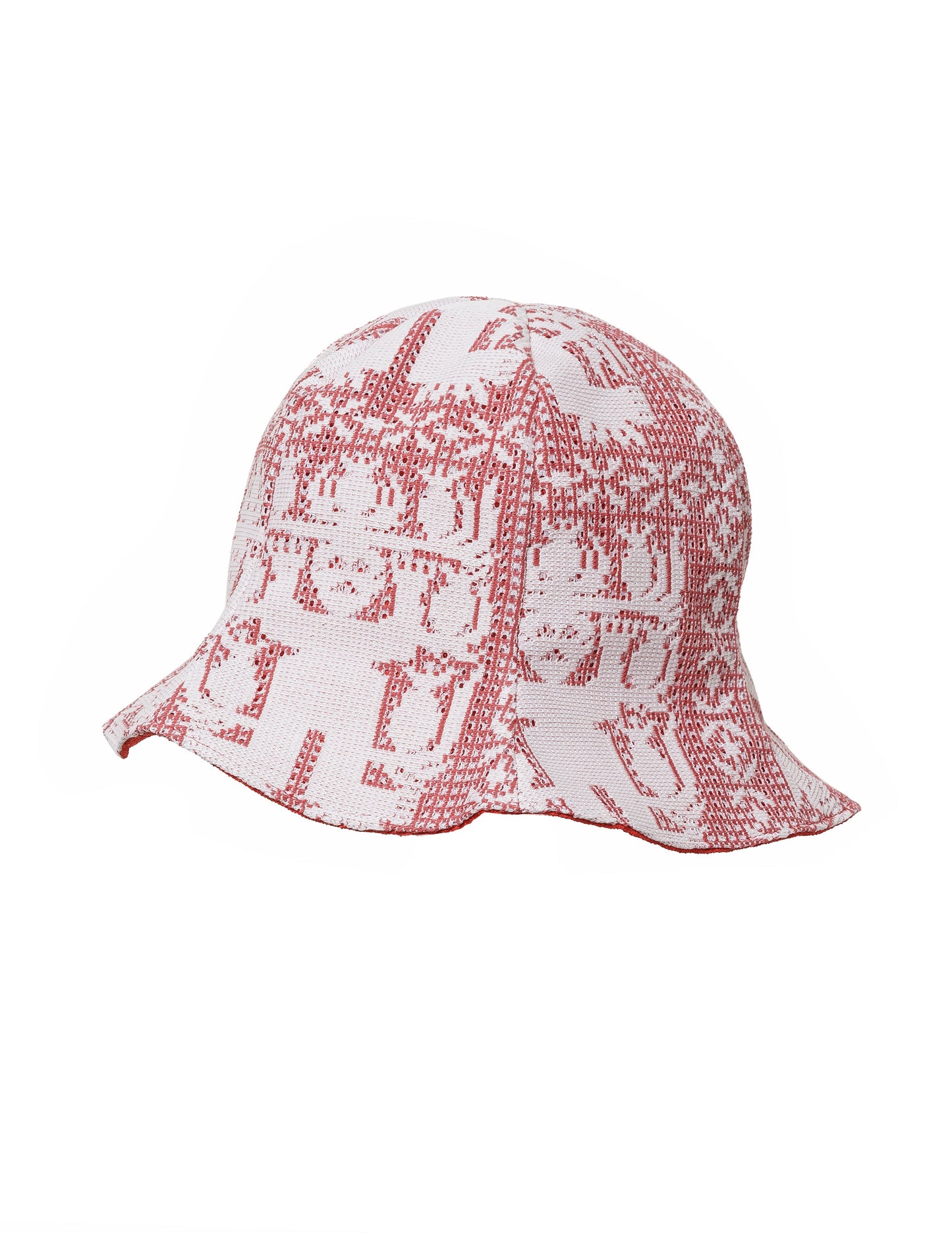 25SS-GOH-003 / TULIP HAT “AMULET LACE” / RED