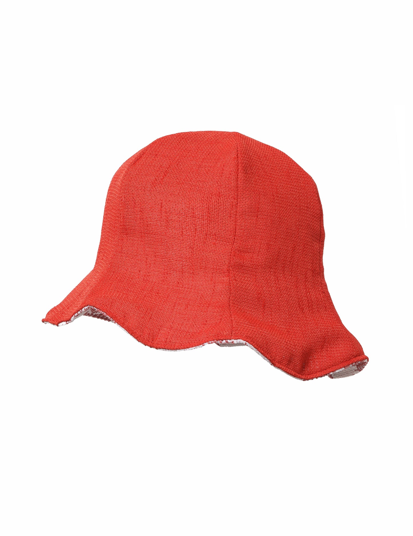 25SS-GOH-003 / TULIP HAT “AMULET LACE” / RED