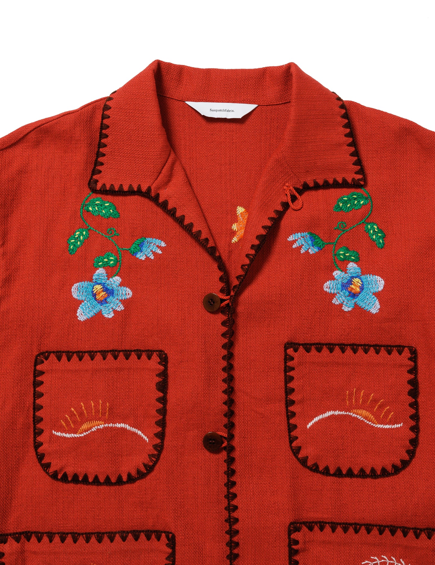 25SS-JKL-004 / MEXICAN EMBROIDERY JACKET / CHARCOAL