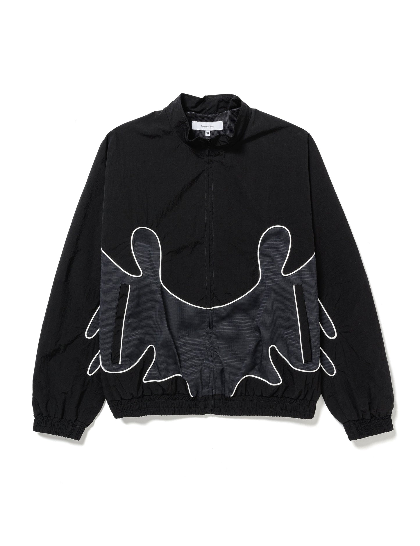 25SS-JKL-005 / NYLON TRACK JACKET “MARIACHI” / BLACK