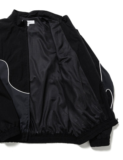 25SS-JKL-005 / NYLON TRACK JACKET “MARIACHI” / BLACK