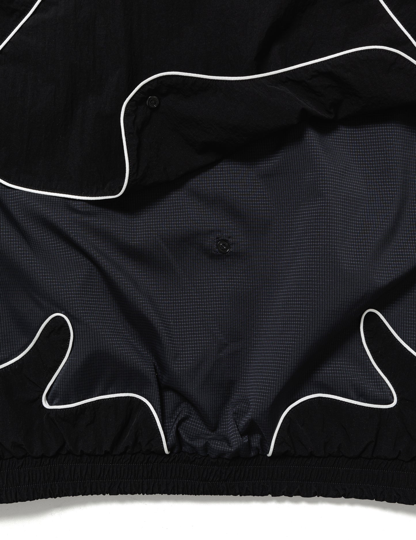 25SS-JKL-005 / NYLON TRACK JACKET “MARIACHI” / BLACK