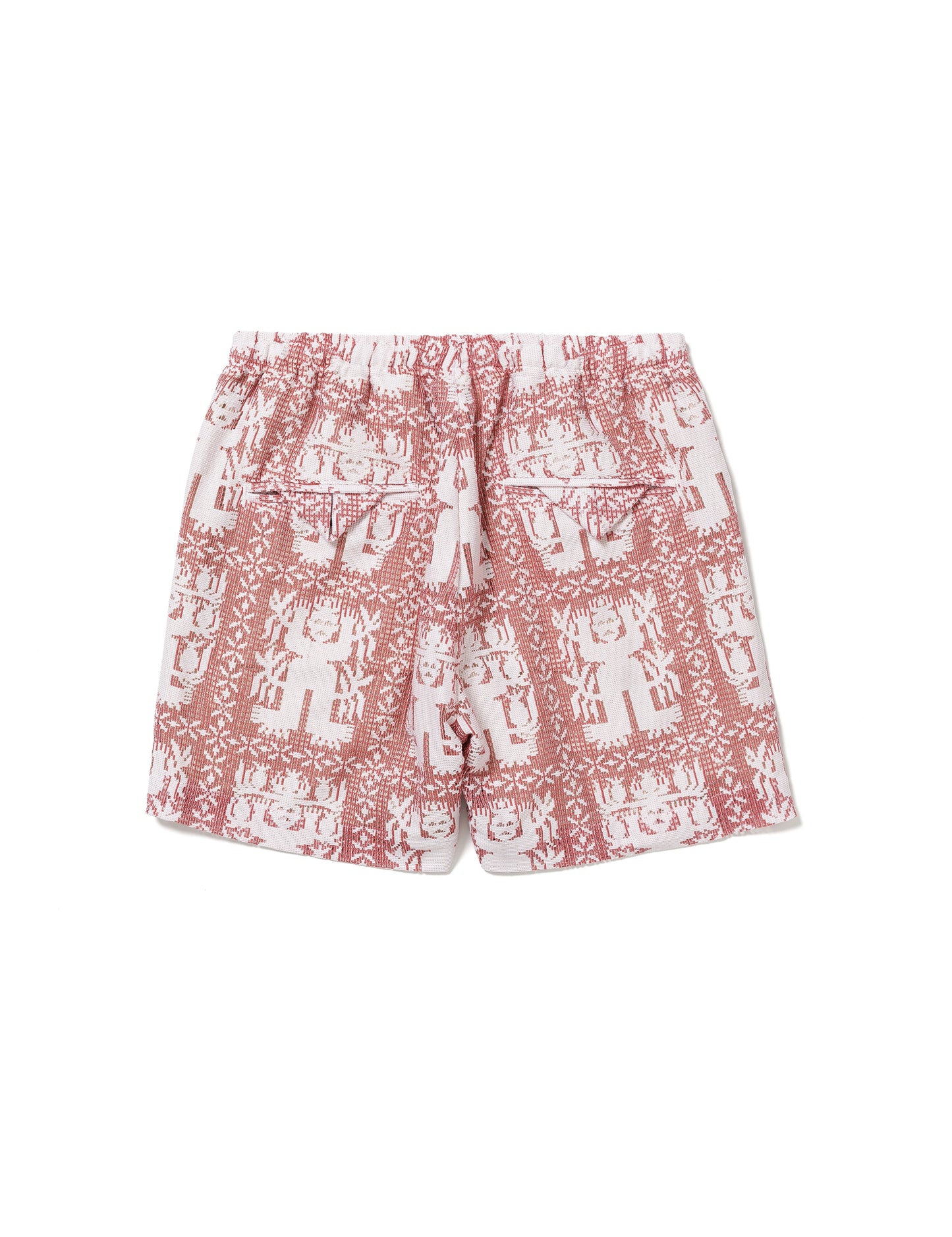 25SS-PA5-003 / SHORTS “AMULET LACE” / RED