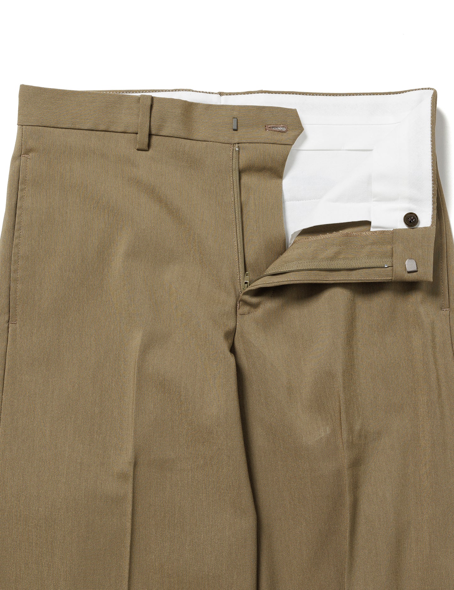 25SS-PA9-009 / FLARE SILHOUETTE SLACKS / BLACK