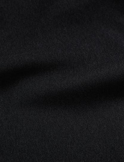 25SS-PA9-009 / FLARE SILHOUETTE SLACKS / BLACK