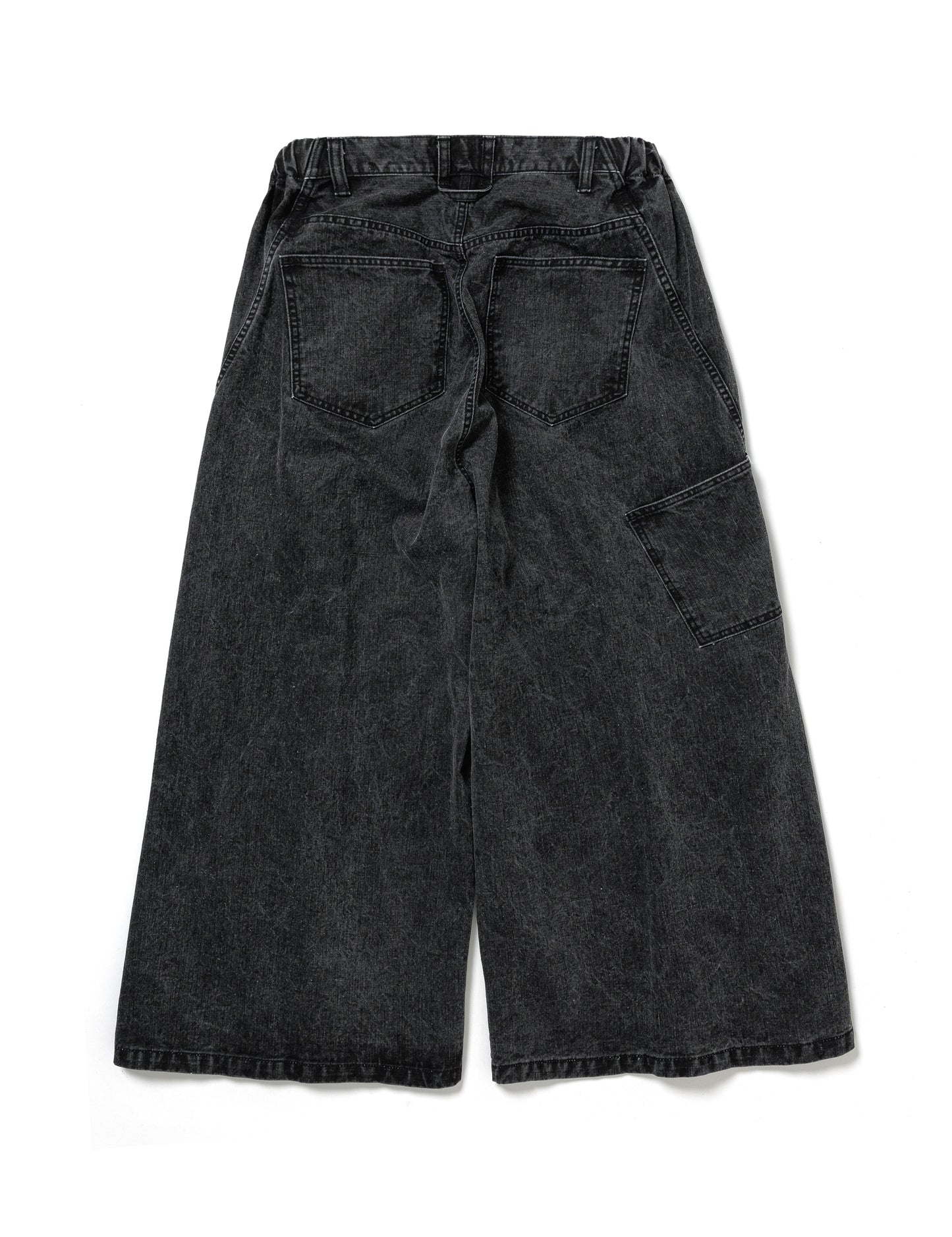 25SS-PA9-010 / SUPER BAGGY PANTS / BLACK
