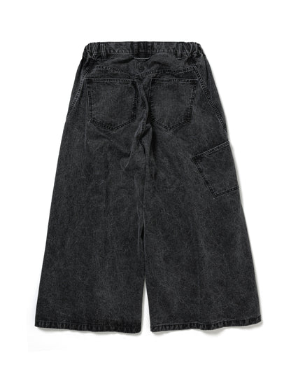 25SS-PA9-010 / SUPER BAGGY PANTS / BLACK