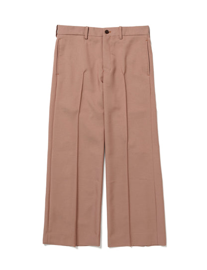 25SS-PA9-012 / SEMI FLARE SILHOUETTE SLACKS / SMOKEY PINK