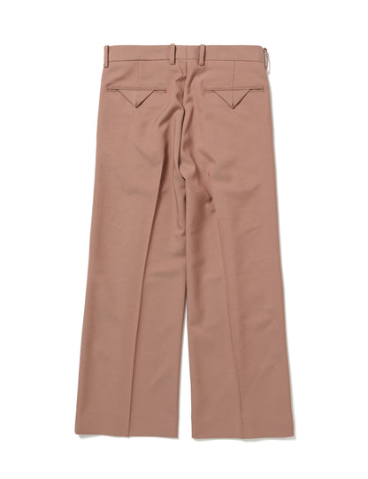 25SS-PA9-012 / SEMI FLARE SILHOUETTE SLACKS / SMOKEY PINK