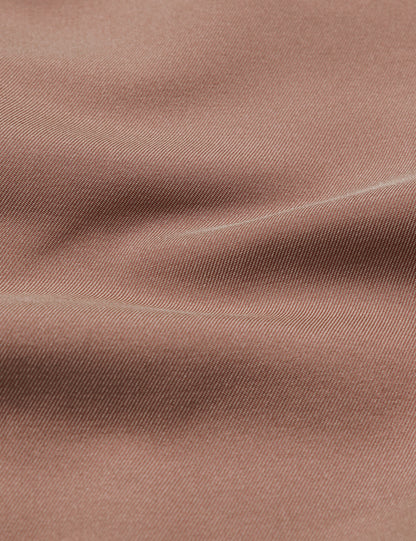 25SS-PA9-012 / SEMI FLARE SILHOUETTE SLACKS / SMOKEY PINK