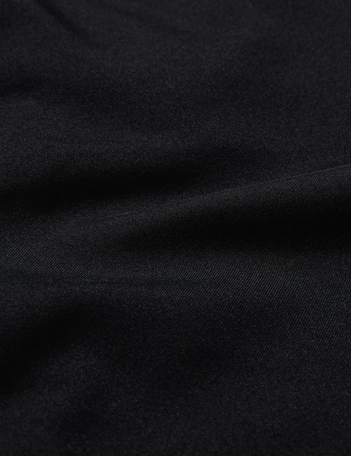 25SS-PA9-012 / SEMI FLARE SILHOUETTE SLACKS / BLACK