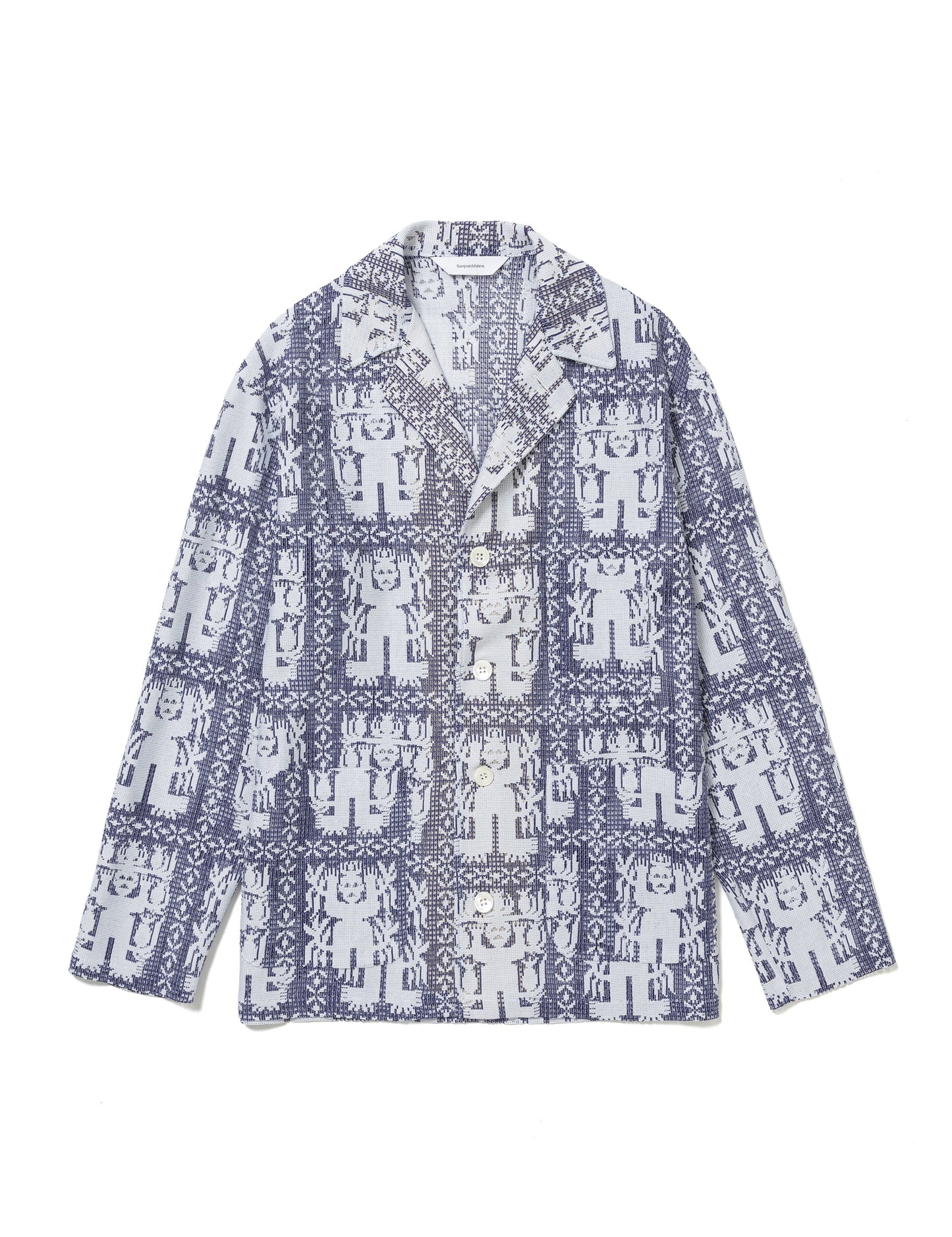 25SS-SY9-004 / LAPEL JACKET “AMULET LACE” / NAVY