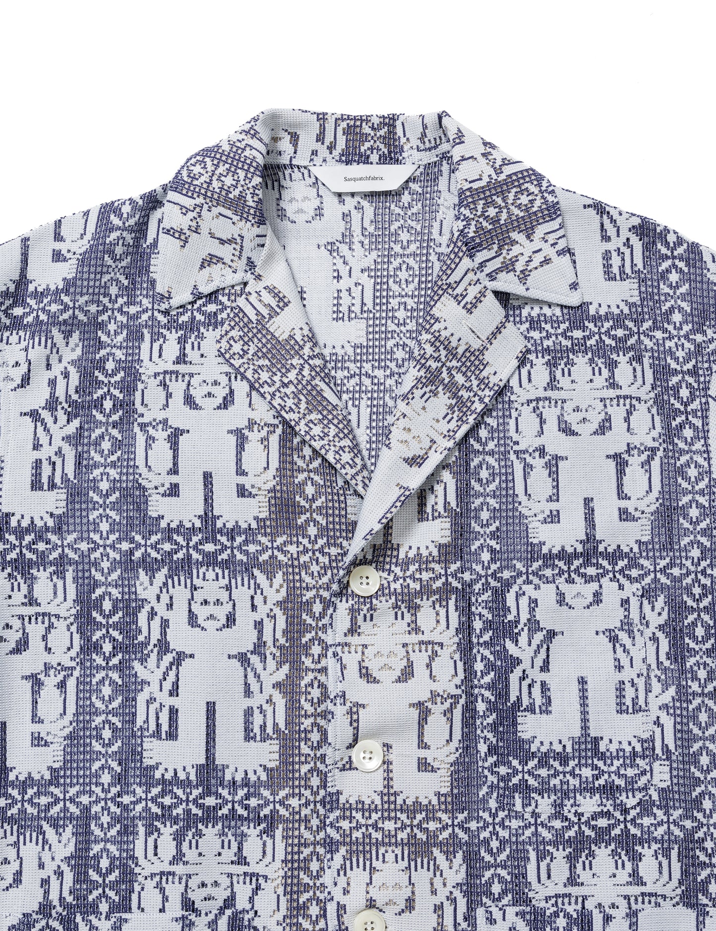 25SS-SY9-004 / LAPEL JACKET “AMULET LACE” / NAVY