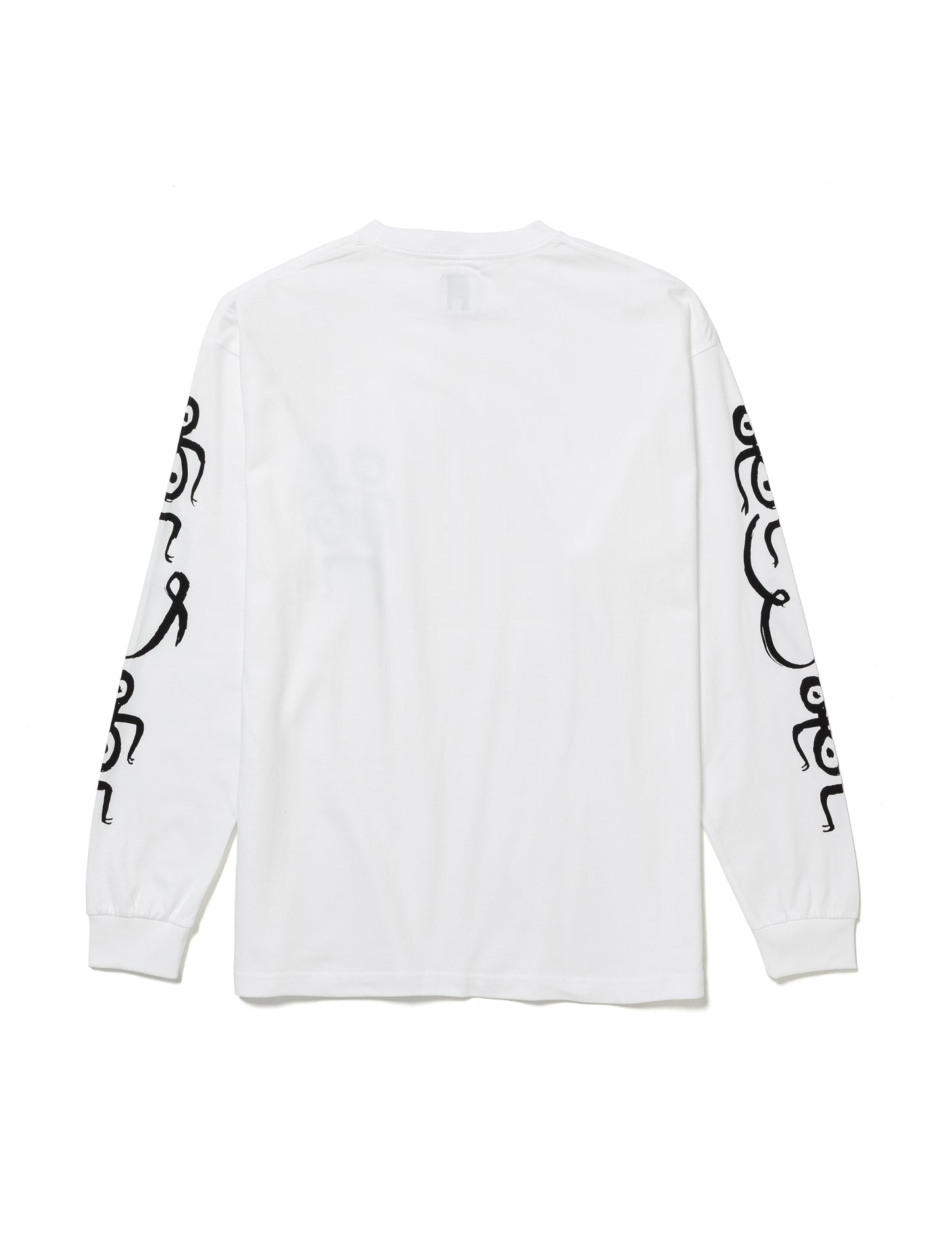 25SS-TS9-002 / L/S T-SHIRT “I & I” / WHITE