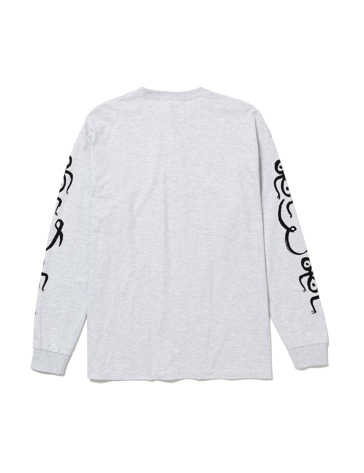 25SS-TS9-002 / L/S T-SHIRT “I & I” / ASH