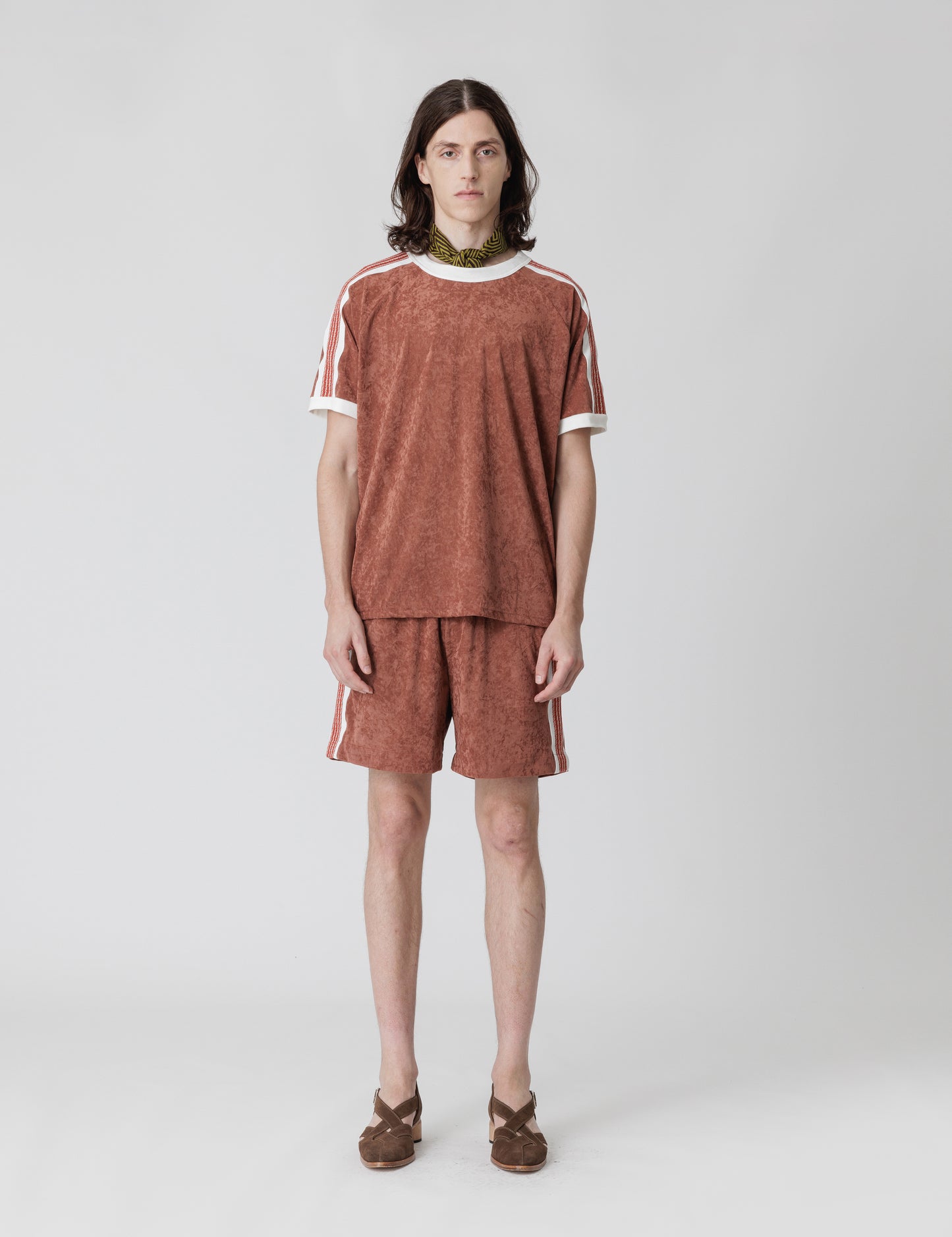 25SS-CST-006 / WARM UP T-SHIRT / BLACK