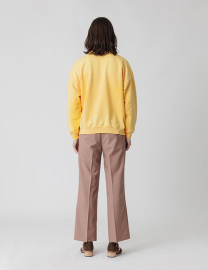 25SS-PA9-012 / SEMI FLARE SILHOUETTE SLACKS / SMOKEY PINK