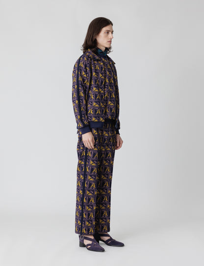 25SS-CSS-002 / TRACK JACKET “PUEBLO” / NAVY