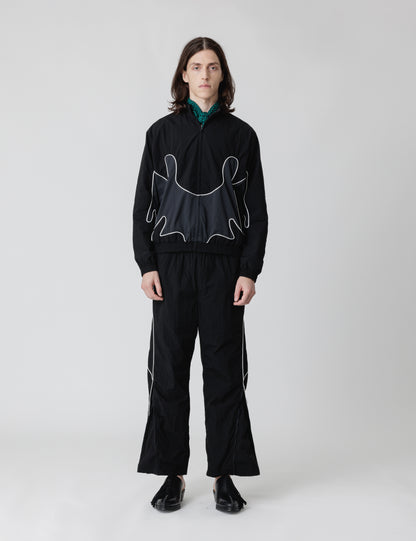 25SS-PA9-005 / NYLON TRACK PANTS “MARIACHI” / BLACK