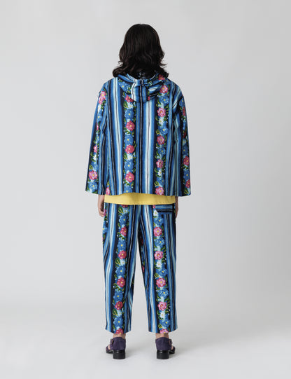 25SS-SY9-006 / MEXIPA “MEXICAN FLOWER STRIPE” / MARINE FLOWER