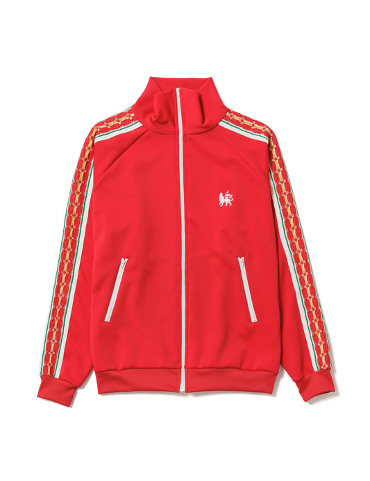 24SS-CSS-002 / LACE TAPE TRACK JACKET / RED